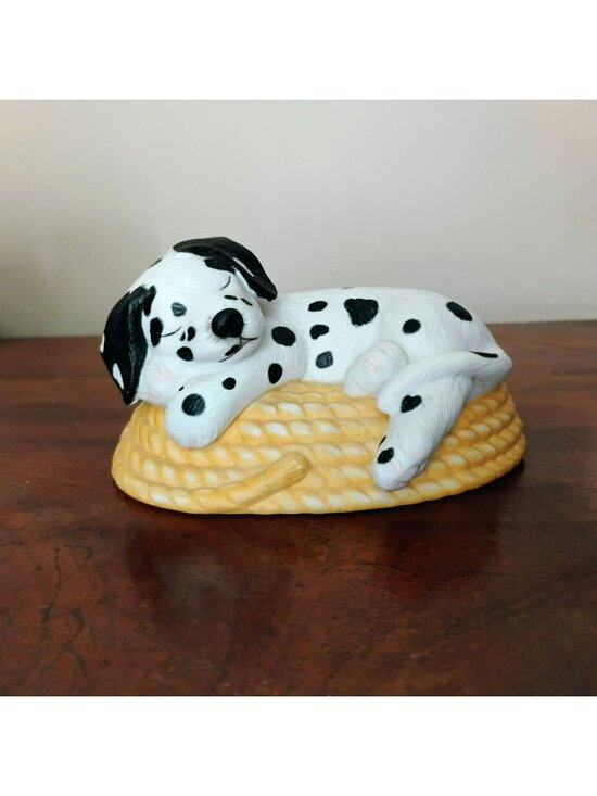 Princeton Galleries Other - Vintage 1994 Princeton Gallery Dog Tired Dalmatian Puppy Porcelain Figurine